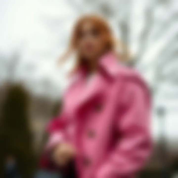 Magnificent Exploring the Long Pink Trench Coat: A Comprehensive Guide
