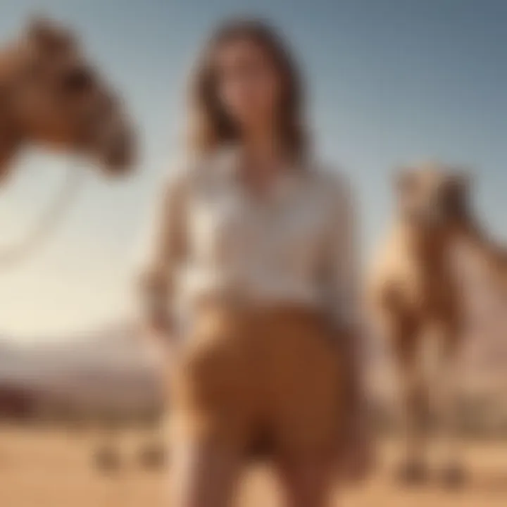 Sustainable production methods for camel shorts