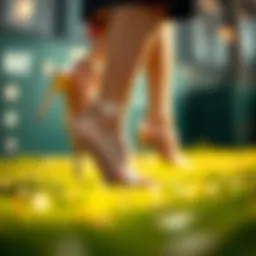 Exploring the Elegance of Women's Heels with Ankle Straps Introduction
