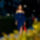 Exploring the Navy Blue Cold Shoulder Dress: A Versatile Addition to Your Wardrobe Introduction