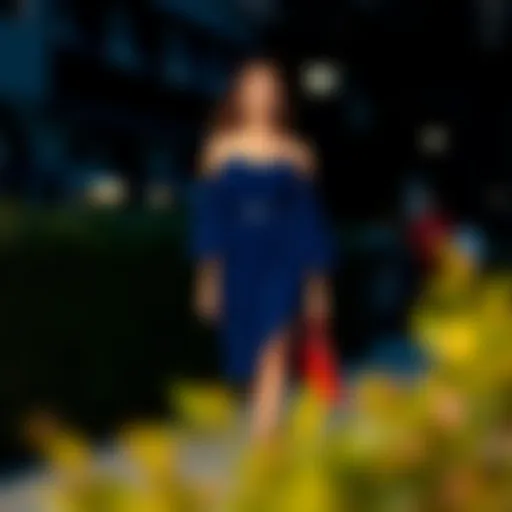 Exploring the Navy Blue Cold Shoulder Dress: A Versatile Addition to Your Wardrobe Introduction
