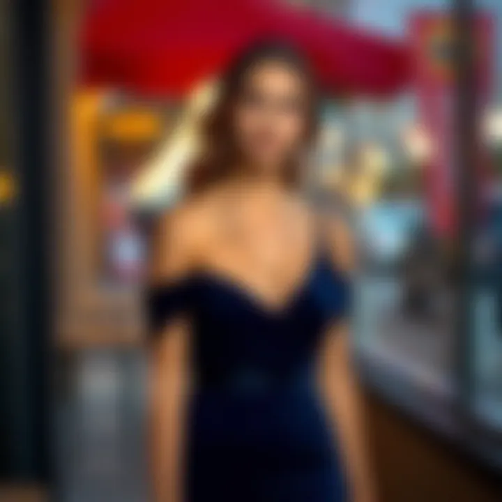 Exploring the Navy Blue Cold Shoulder Dress: A Versatile Addition to Your Wardrobe Summary