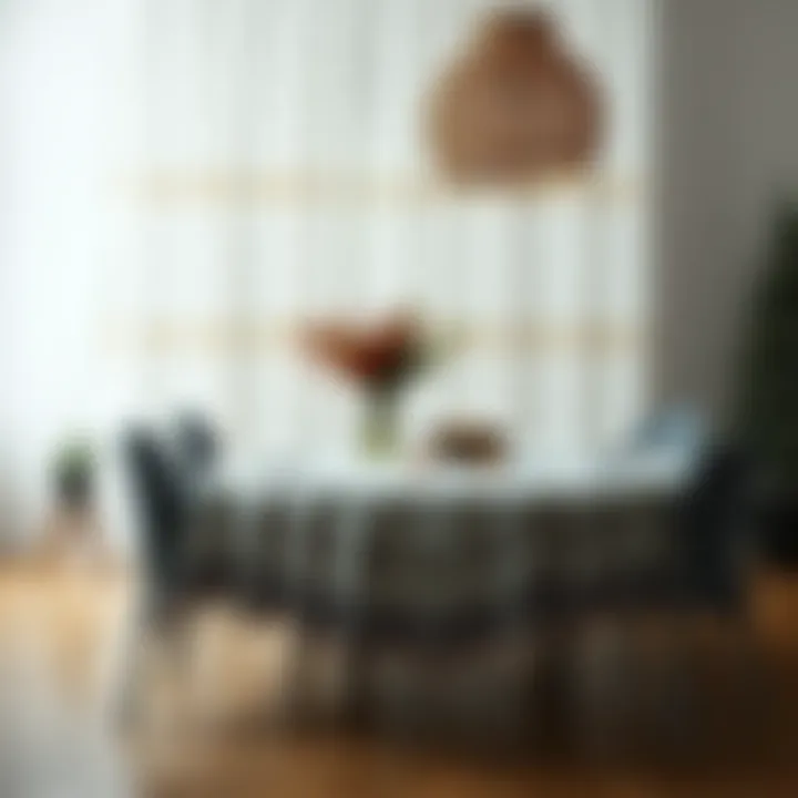Notable Exploring the Round Mandala Tablecloth: A Fusion of Functionality and Aesthetics