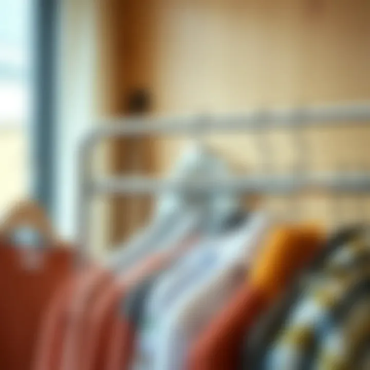 Notable Maximizing Space and Style: The Hanger Organizer Rack