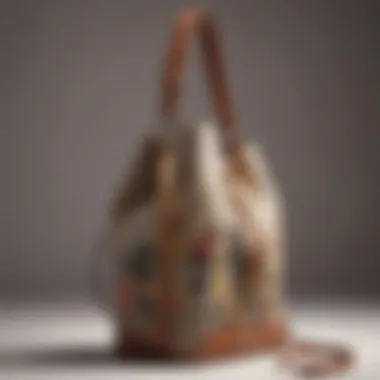 Sustainable materials used in bucket bags