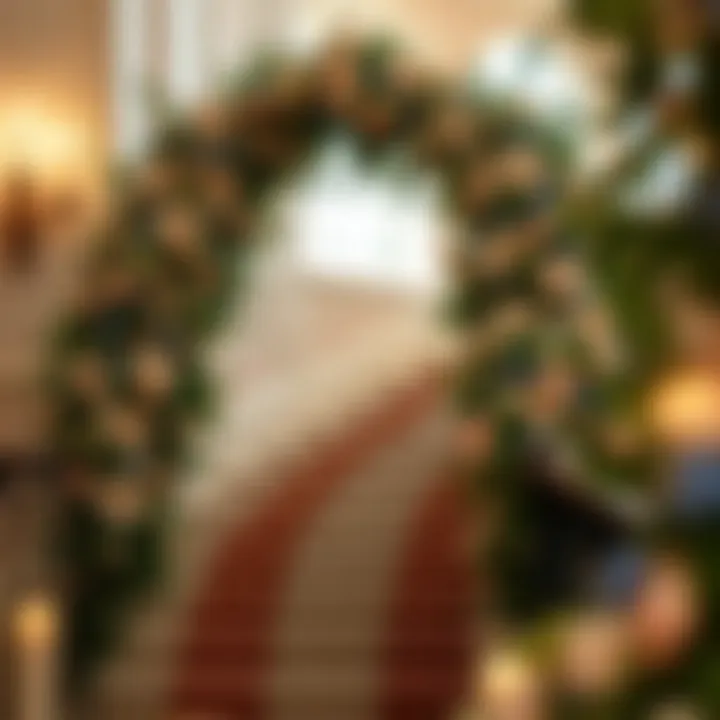 Notable The Art of Wedding Staircase Garlands: A Comprehensive Exploration