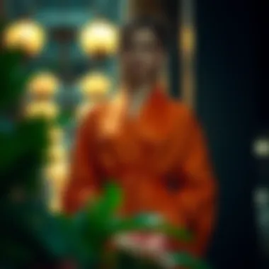The Timeless Appeal of the Orange Satin Robe Introduction