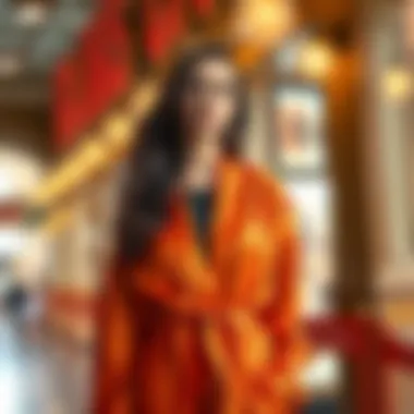 The Timeless Appeal of the Orange Satin Robe Summary The Timeless Appeal of the Orange Satin Robe Summary
