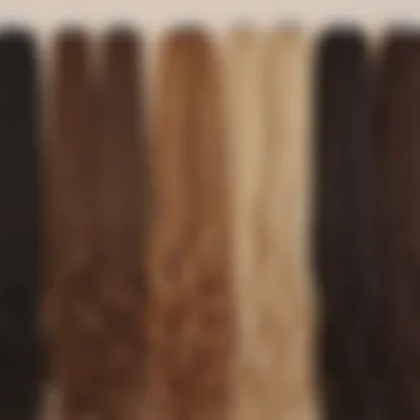 Comparison chart of budget-friendly and luxury hair extensions